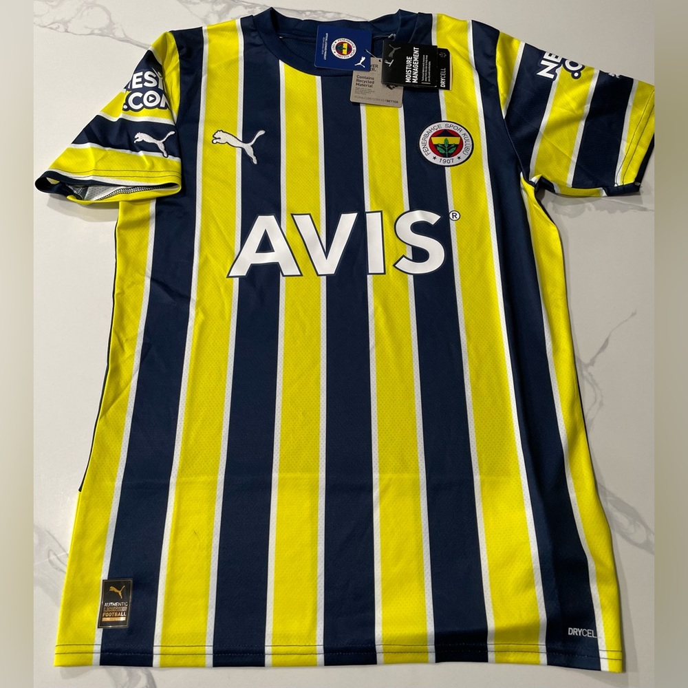 Fenerbahçe Spor Kulübü Turkish Football Club PUMA Mens Jersey (Small) Retail $90